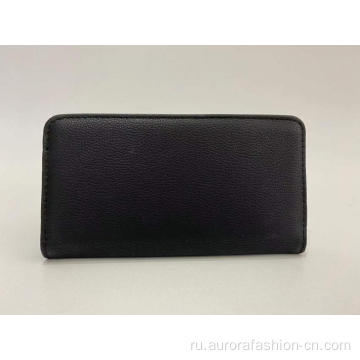 Черные кошельки с заклепками Lady Purse 2 Folds Wallets